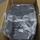 Hot & Iced Coffee Maker with Bold Setting, Single Serve Coffee Maker for K Cup and Grounds, 6-14 Oz Brew Sizes, 50 Oz Removable Water Tank, One Cup Coffee Machine with Reusable Filter, Black