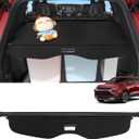 Sze Cargo Cover for Chevy Blazer 2019-2025 2026 Retractable Trunk Cover Black Rear Trunk Security Cover Shielding Shade Waterproof-New Upgrade (Not fit for Blazer EV/Trailblazer)