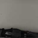 Tent Poles,Adjustable Portable Tent Poles-74.8" Sturdy and Durable Rustproof Thickened Iron Tent Stakes for Camping,Hiking,Van Awnings,Beach Awning Tent Accessory with Storage Bag-2 Pack (Black)