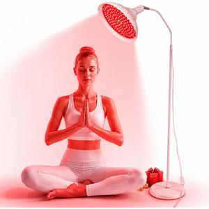 Red Light Therapy for Body Face, FUIART Red Infrared Light Therapy Lamp with Adjustable Stand LED 660nm Red Light and 850nm Infrared Light Therapy Device Home Use, Ideal Gift for Women Men Father's Day