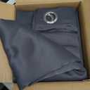 4-Panel-Curtain Room Darkening, 84 Inch Length for Bedroom Living Room, Insulated Thermal Grommet Curtain Drapes, Blackout(60-90%,Not 100%) Window Treatment Decor, Pack of 4, 52x84, CharcoalGrey