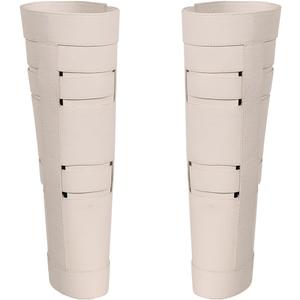 Queen Costume Accessories Cosplay Leg Guard Adult Women Halloween Props (14.57-15.35in/37-39cm)