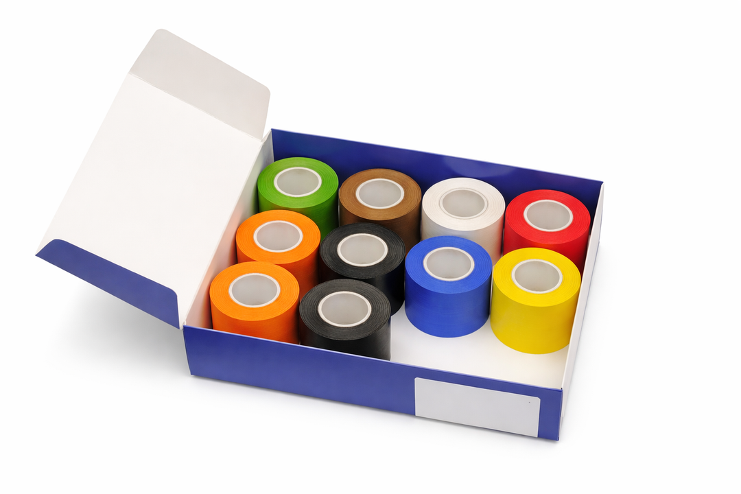 AZEN 10 Pack Self-Adhesive Bandage Wrap, 2" X 5 Yards Elastic Cohesive Bandage Wrap, Color Athletic Tape, Vet Wrap, Ankle Tape