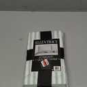 Sophia & William Cotton Comforter Cover Set King Size, Waffle Weave White Duvet Cover Set 3 Piece, White + Blue