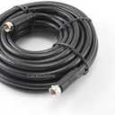CablesOnline 25ft RG6 75 Ohm High-Grade F-Type Coaxial Video Cable (R-0025)