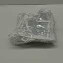 10-Pack Clear Zippered Storage Bags with Handles, Two-Way Zipper Foldable Closet Organizer, Bed Sheet Organizer, Plastic Storage Bin for Clothes, Towels (11.81*11.81*11.81 inches, White)