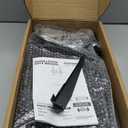 TVON Mobile TV Stand with Power Outlet, Tilt Rolling TV Cart for 23-65 Inch LCD LED OLED Flat Curved Screen TVs up to 88 lbs, Height Adjustment Portable TV Stand on Wheels, Max VESA 400x400mm