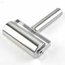 Pastry Pizza Roller, Non Stick Smooth Stainless Steel Rolling Pin Metal Kitchen Utensils, for Baking Dough, Pizza, Pie, Pastries, Pasta, Cookies