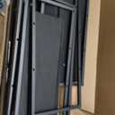 WLIVE 47''W Dresser for Bedroom, Black Dresser TV Stand for 45, 50, 55 inch TV, Wide Chest of Drawers with 9 Drawer, Large Entertainment Center, Fabric Dressers with Wood Top for Closet, Living Room, Size: Regular Siz