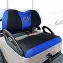 10L0L Golf Cart Seat Covers for Club Car Precedent, Yamaha, Fairplay and Star Models, Large Backrest 3D Air Mesh Fabric Breathable Anti-Slip Washable