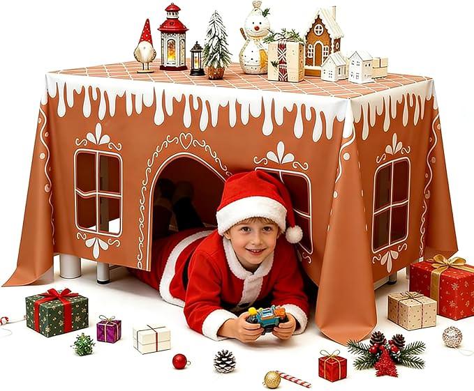 Gingerbread house Table Cover for Holidays