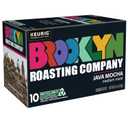 Brooklyn Roasting Company Java Mocha, Single Serve Keurig K-Cup Pods, Medium Roast Coffee, 10-Count Box