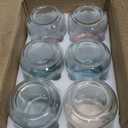 NETANY 6-pack 16 oz Overnight Oats Containers with Lids, Glass jars with Airtight Lids, Wide mouth Mason Salad jars, Glass Food Storage Containers for Snacks Yogurt Spice Sugar