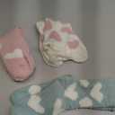 3 Pairs Aloe Socks Moisturizing Spa Socks, Winter Warm Home Sleeping Socks Don't Shed Lint, Women Spa Pedicure Foot Care Socks Fluffy Slipper Socks