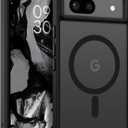 BENTOBEN for Google Pixel 8a Case, Pixel 8a Magnetic Case [Compatible with MagSafe] Translucent Matte Slim Shockproof Anti-Fingerprint Anti-Scratch Protective Cover for Google 8a 6.1’’Black