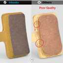 Brake Pads Compatible with AVID BB5, Dualtron Ultra/Ultra II/Spider/Eagle/New Dualtron, Promax DSK710/300/300R/330/330R/Render R (Sintered)