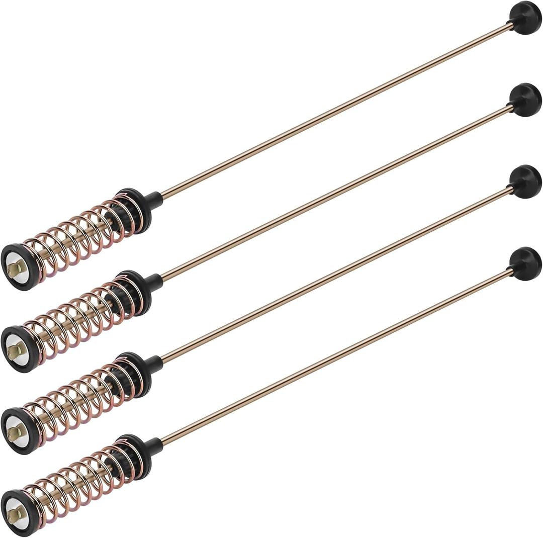 UPGRADE DC68-03172B-03 DC68-03172C DC68-03172D-00 Suspension Rods Fit for Sam-sung Washer WA50T5300AC/US WA45M7050AW/A4 WA50R5400AV/US WA50R5200AW/US, Replaces DC97-16350D DC97-16350U by AMI PARTS (black)