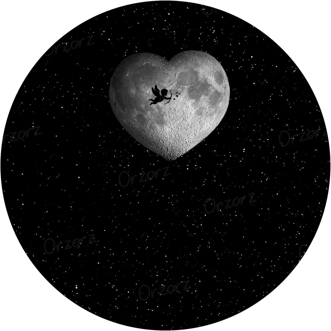 Orzorz Slide Discs Galaxy Night Light Plus Home Planetarium Projector (Work Star Projector Plus) (Cupid-Dynamic) (Colorless)