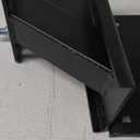 GADFISH Spare Tire Carrier,Spare Tire Mount Boat Trailer Carrier Bracket,Heavy Duty Lock Holder,Fits 4 & 5 & 6 Lugs Trailer Wheels on 4", 4.5'', 4.75'', 5'' and 5.5'' Bolt Patterns,Holds up to 150 Lbs