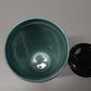 Bosmarlin Ceramic Travel Coffee Cup with Lid, 21 oz, Portable Coffee Mug for Car Cup Holder, Microwave Safe, Reactive Glaze (Pastel Blue)