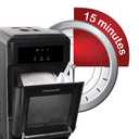 FRIGIDAIRE EFIC237 Countertop Crunchy Chewable Nugget Ice Maker, 44lbs per Day, Red Stainless