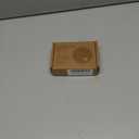 Travel Cribbage Board Game Set, Portable Unique Peg-Free Cribbage Board, Leather & Magnetic Rotating Wood Scoreboard with Playing Cards, Pocket Sized Tiny Card Game Board