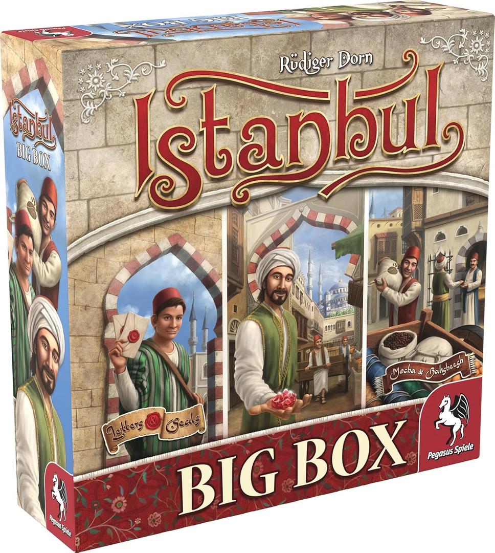 Istanbul Big Box Board Game USA Edition
