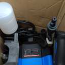 Electric Pressure Washer Adjustable 5000PSI 4.0 GPM Power Washers Electric Powered with 33ft Hose Reel, 4 Nozzle and Foam Cannon, Powerwashers Cleaner Machine for Home, Cars, Patio, Blue