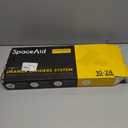 SpaceAid Bamboo Drawer Dividers with Inserts and Labels, Kitchen Adjustable Drawer Organizers, Expandable Organization for Home, Office, Dressers, 10 Dividers with 24 Inserts (17"-22" White)