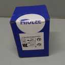 MIULEE Pack of 2 Decorative Outdoor Solid Waterproof Throw Pillow Covers Faux Linen Garden Farmhouse Cushion Cases for Summer Patio Tent Balcony Couch Sofa 20x12 Inch Navy