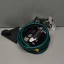 Water Transfer Pump, 115V 1/10HP Electric Utility Pump with On/Off Switch 2 * 6 ft Water Hoses Kit for Removing Water from Garden Pools Aquariums Hot Tub Draining 1/8 Low Suction for Rain Barrel