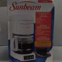 12-Cup Commercial Automatic Drip Coffee Maker, White