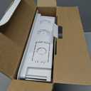 Legrand - OnQ Cable Management, In-Wall Media Box, Dual Purpose Structured Wiring Enclosure, TV Home Theater Recessed Storage Box, 9 Inch, white ENP0900-NA