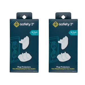 Safety 1st Electrical Outlet Baby Proof Covers, Secure Outlet Plugs, Baby Proofing, 72 Pack