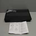 JONZEN 48Qt Stackable Storage Bins with Lid, 12GAL Collapsible Storage Bins with Wheels, Closet Organizer and Storage Drawer, Plastic Clothes Storage Cabinet Containers for Home, 1Pack Black