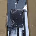 FEZIBO Sturdy Height Adjustable Electric Standing Desk with Drawers, 55 x 30 Inch Stand Up Table with Large Storage Shelf, Sit Stand Desk, Black Top