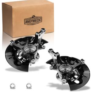 Pair Front Left & Right Side Steering Knuckle & Wheel Bearing Hub Assembly W/5-Lug for Toyota Camry 2012-2017 L4 2.5L (No SE or Hybrid Model) 43212AA010 LK046, 686-248686-249 686248 686249