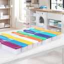 NICEMOVIC 30 Pcs Nail Brush for Cleaning Fingernails, Handle Grip Nail Scrubber Brush, Hand Fingernail Cleaner Brush Manicure Tools Scrub Cleaning Brushes, Use for Toe and Nail Cleaning(Bright Colors)