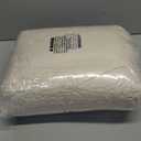 Adyrescia Chunky Knit Blanket Throw | 100% Hand Knit with Jumbo Chenille Yarn (40"x50", Cream White)
