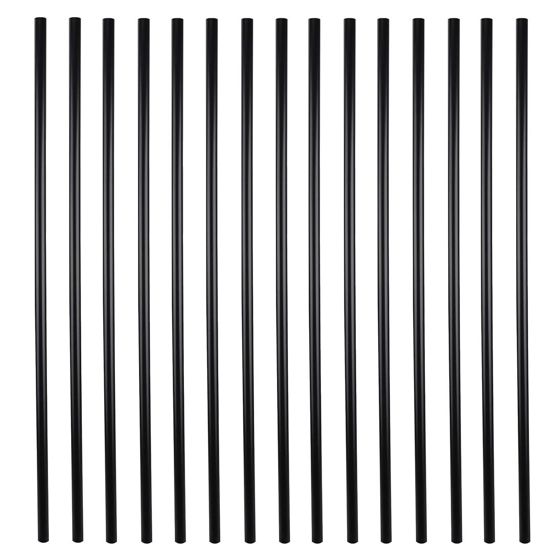 36 Inches Myard Classic Hollow Round Iron Deck Balusters for Deck Railing Porch (50-Pack, Matte Black)