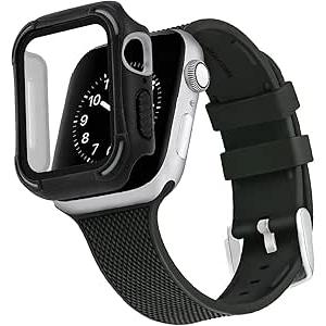 Protective Bumper With Glass For 42mm Apple Watch