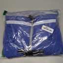 FUAMEY Dog Coat for Large Dogs,Waterproof Dog Winter Jacket with Harness Built in Puppy Cold Weather Coats Reflective Pet Vest with Zipper Warm Fleece Dogs Snowsuit Windproof Blue XXXL (XXXL(chest:43in))