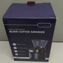 SHARDOR Burr Coffee Grinder Electric with 32 Grinding Sizes 4.0, Coffee Grinders for Home Use with 40 Seconds Adjustable Electronic Timer, Coffee Bean Grinder with Chamber Cleaning Button,Black