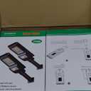 Engrepo Solar Lights Outdoor, 1000LM 156 LEDs Solar Powered Motion Sensor Light, Security Waterproof Solar Flood Light for Yard, Fence, Garden, Patio, Front Door, Shed, Deck, Path 2 Pack