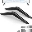 Dinghosen TV Stand Legs for Onn 24in: 100012590 - Easy to Install With Screws Set, Black