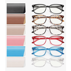 NOVIVON 6 Pack Reading Glasses for Women, Reading glasses men, Blue Light Blocking Readers, Computer eye glasses, Cheaters +2.0