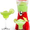 Nostalgia Margarita Machine - Blender for Smoothies, Margaritas, Daiquiris, and Slushies - Red - 64-Ounce