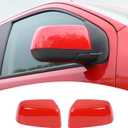 for Colorado Outside Mirror Cap Cover Trim Fit for Chevy Colorado/GMC Canyon 2014-2022 Red Exterior Accessories 2pcs
