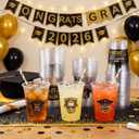Roshtia 100 Pcs 16oz Law School Graduation Cups Bulk Disposable Plastic Cups for Class of 2026 Lawyer Graduation Party Congrats Grad for High School College Graduate Party Supplies