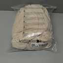 H.VERSAILTEX Velvet Stretch Couch Cushion Cover Plush Cushion Slipcover for Chair Loveseat Sofa Cushion Furniture Protector Seat Cushion Sofa Cover (2 Piece Sofa Cushion Covers, Ivory)